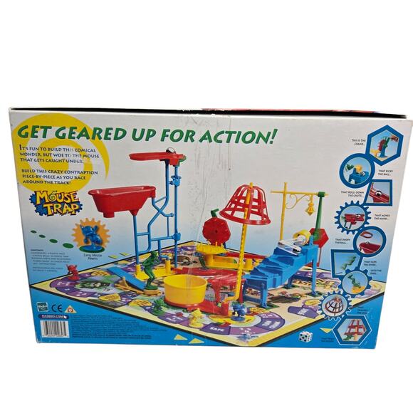 Milton Bradley Mousetrap Classic Family Board Game 2005 Complete Kids Fun - Picture 4 of 4